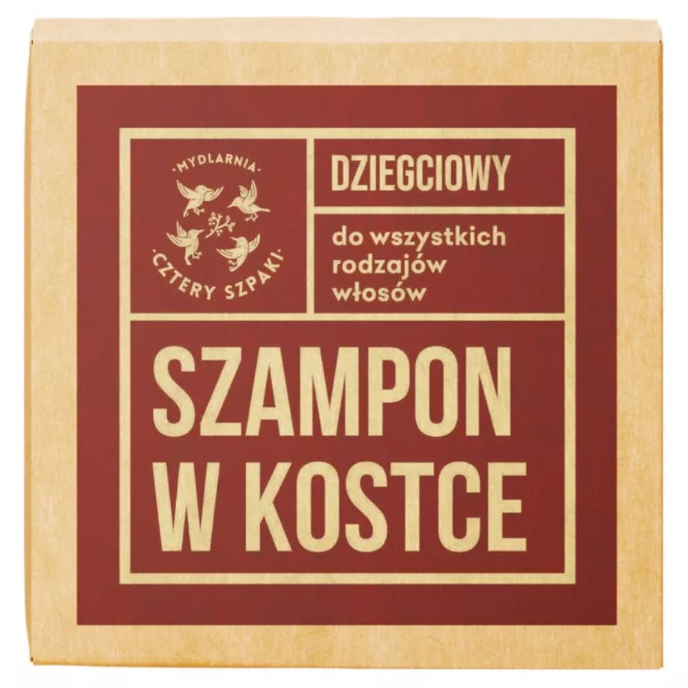 Cztery Szpaki Cube Shampoo, Tar - 75 g