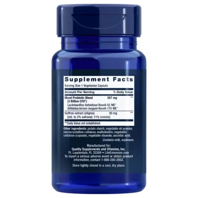 Life Extension FLORASSIST® Mood Improve - 30 Capsules