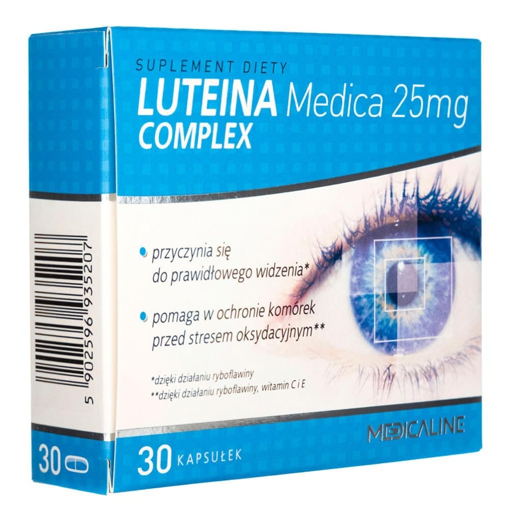 Medicaline Lutein Medica Complex 25 mg - 30 Capsules