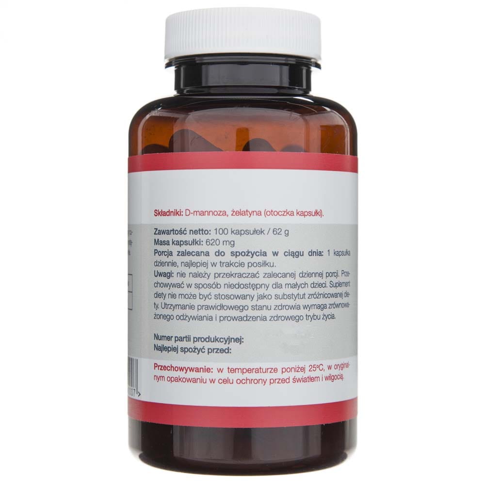 Medverita D-Mannose 500 mg - 100 Capsules
