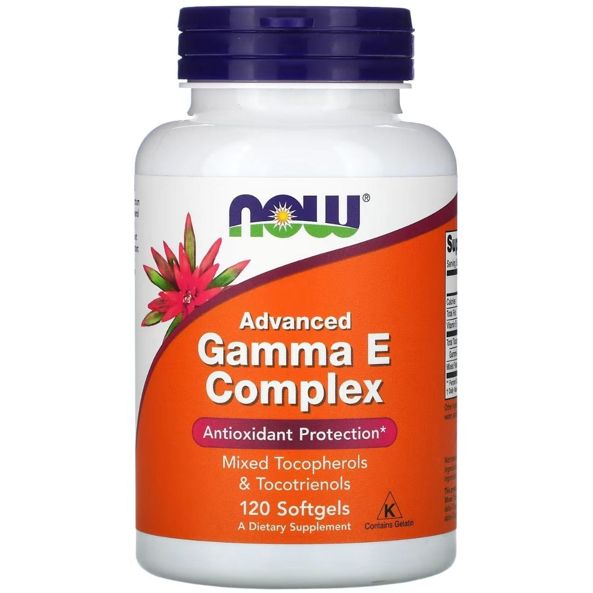 Now Foods Gamma E Complex - 120 Capsules
