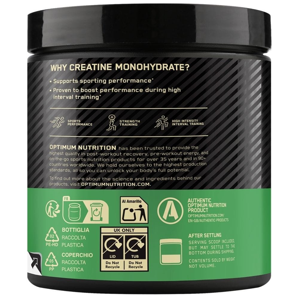 Optimum Nutrition Micronized Creatine, Powder - 187 g