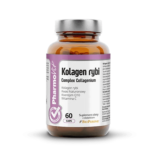 Pharmovit Fish Collagen Complex Collagenium - 60 Capsules