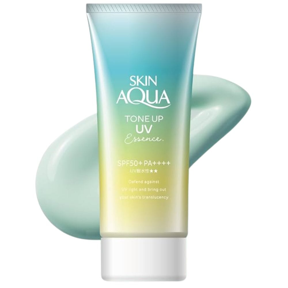 Rohto Skin Aqua Tone Up UV Essence Mint SPF50+ PA++++ - 80 g