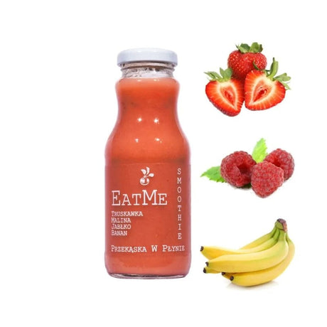 Sadvit EatMe Smoothie, Apple, Strawberry, Raspberry and Banana - 240 ml
