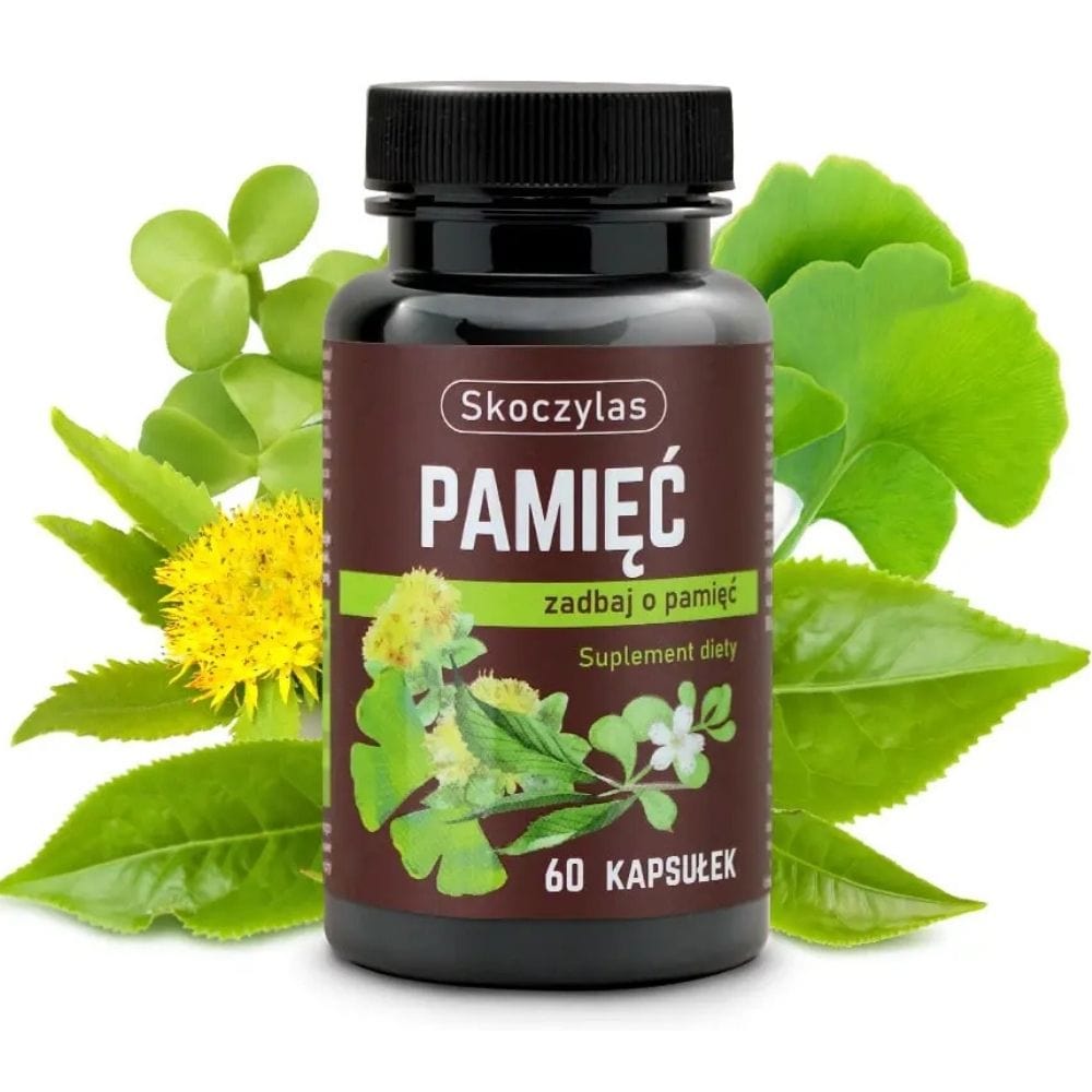 Skoczylas Memory, Ginkgo, Bacopa - 60 Capsules