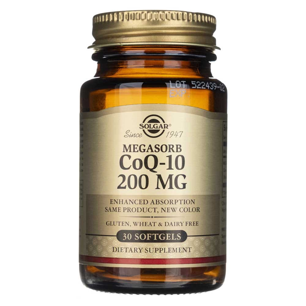 Solgar Megasorb CoQ-10 200 mg - 30 Softgel
