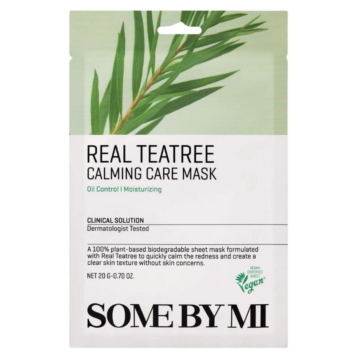 Some By Mi Real Teatree Calming Care Sheetmask - 20 g