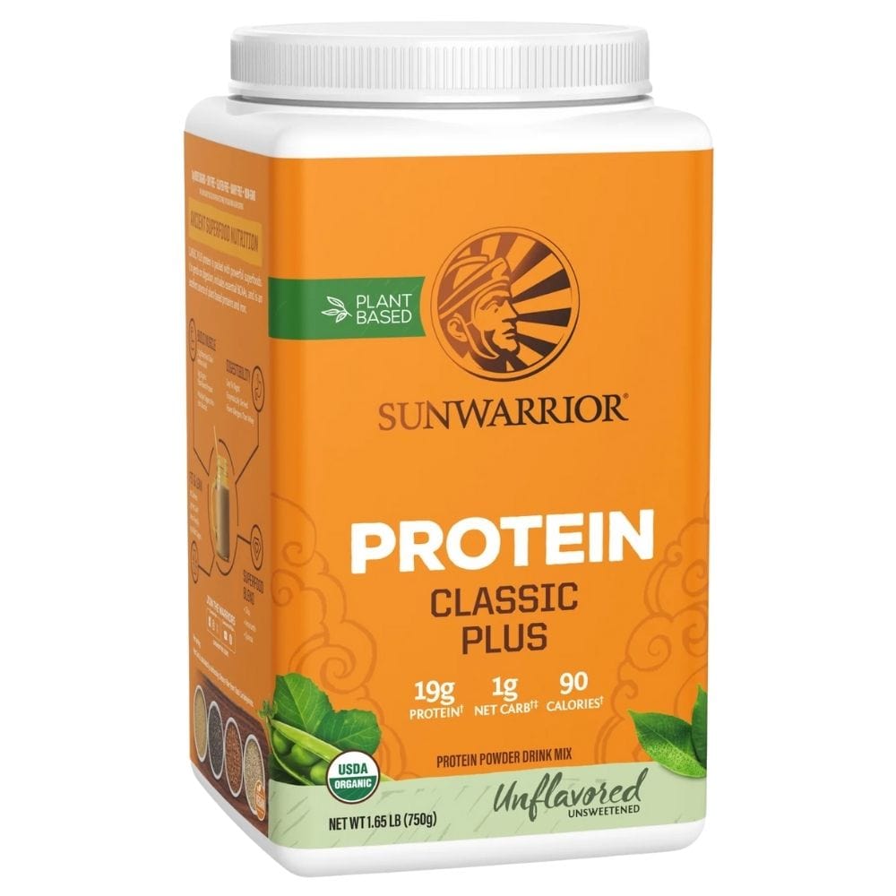 Sunwarrior Classic Plus Protein, Plant Protein, Natural - 750 g
