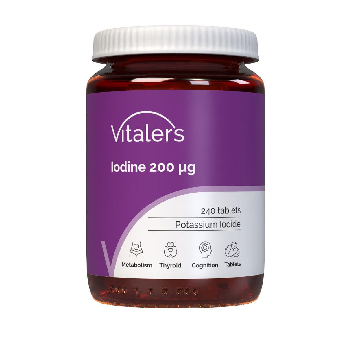 Vitaler's Iodine 200 mcg - 120 Capsules