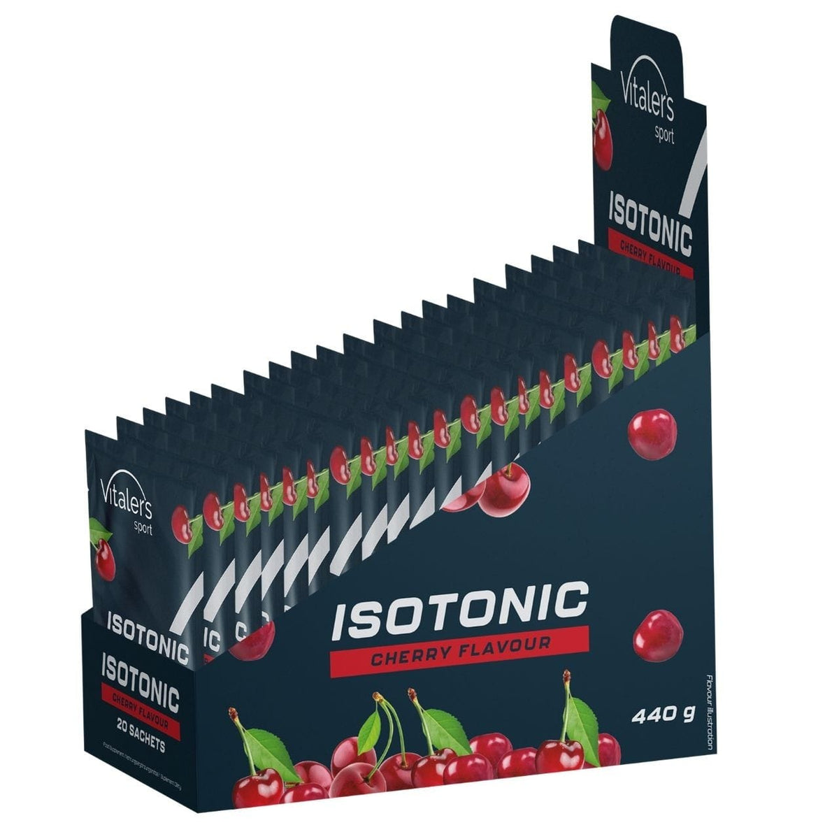 Vitaler's Sport Isotonic Drink, Cherry - 20 x 22 g