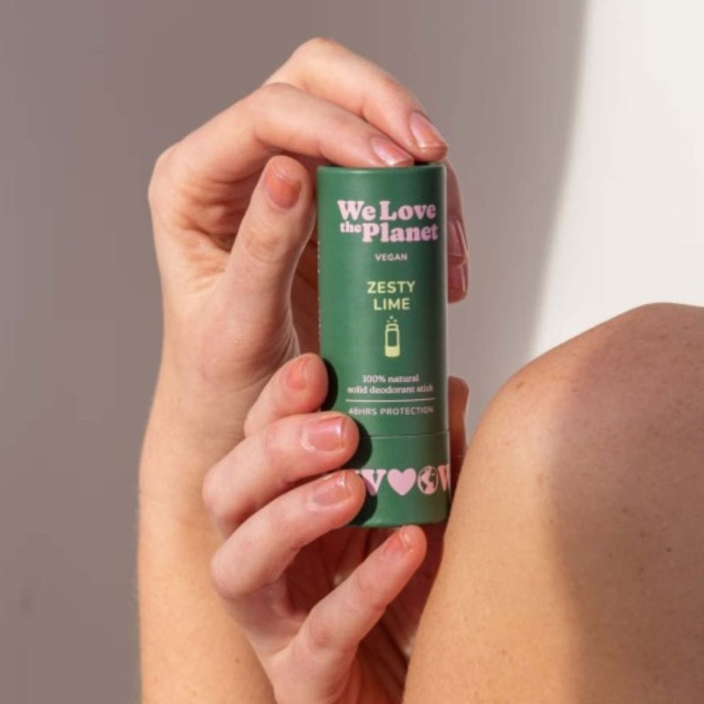 We Love The Planet Zesty Lime Deodorant Stick - 40 g