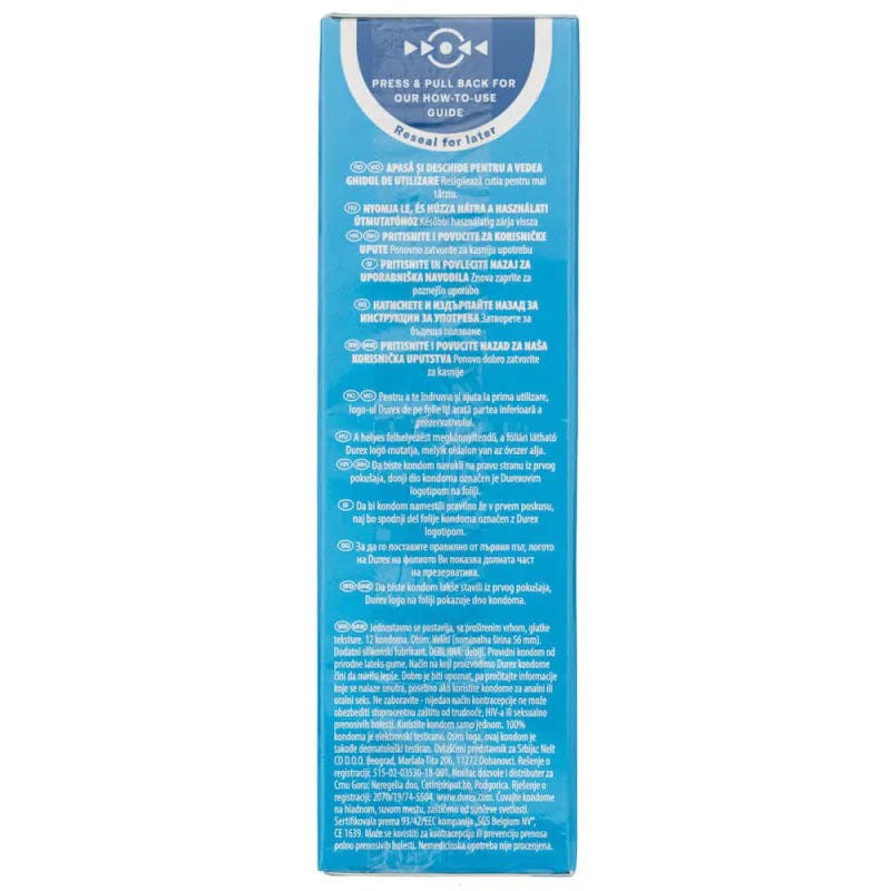 Durex Extra Safe Thicker Condoms - 12 pieces