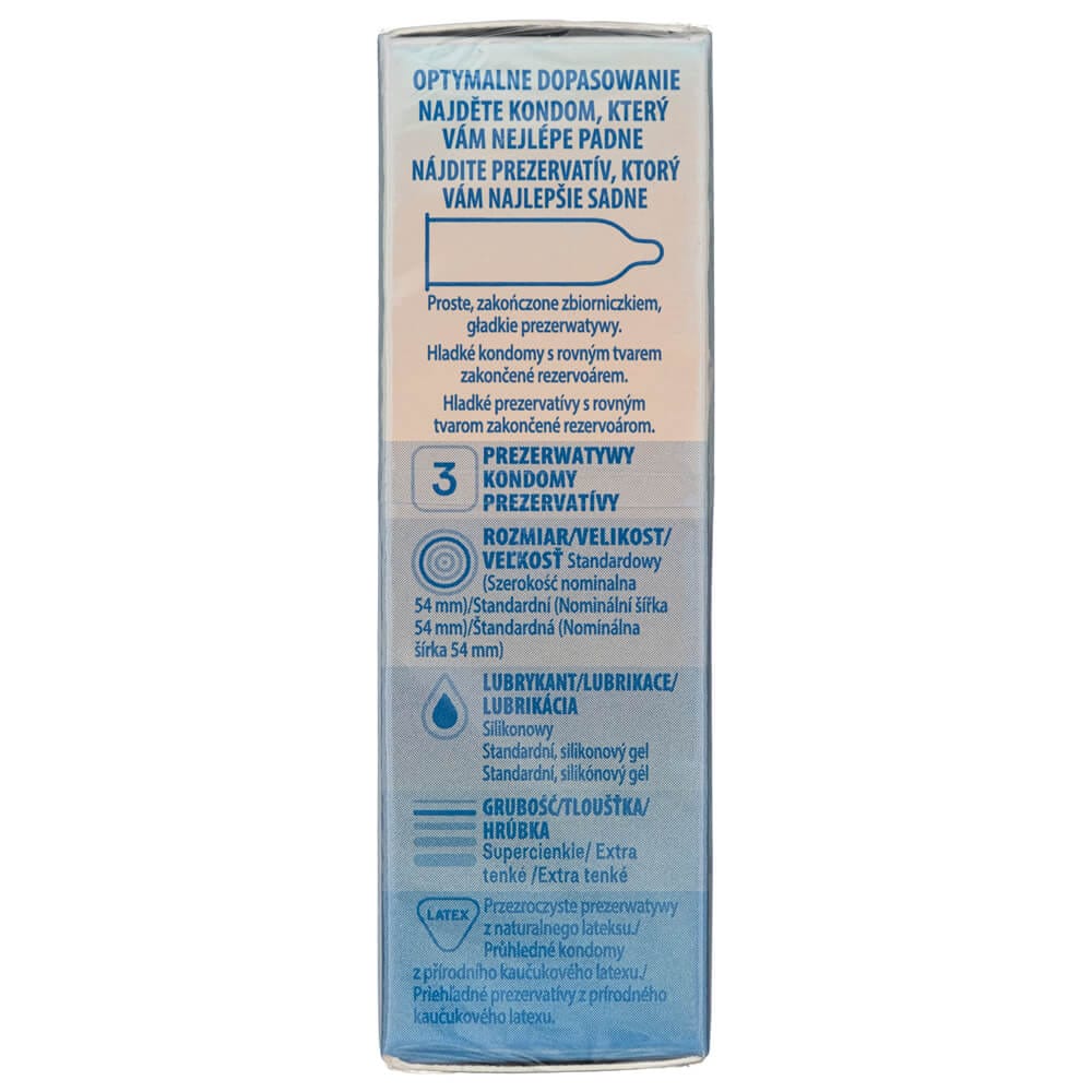 Durex Invisible Extra Sensitive Condoms - 3 pieces