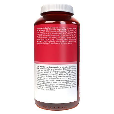 Vitaler's Kaliumcitrat 380 mg - 120 kapslar