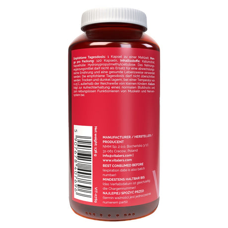 Vitaler's Kaliumcitrat 380 mg - 120 kapslar