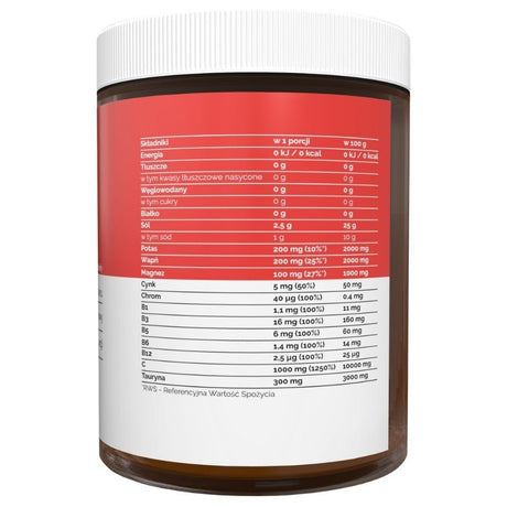 Vitaler's Isotonic, St RAW bär - 250 g