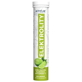 Activlab Pharma Electrolytes, Lime - 20 Effervescent Tablets