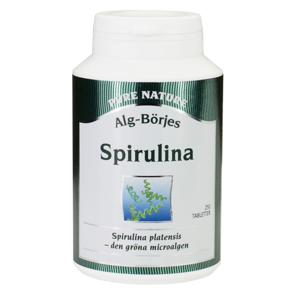 Alg-Borje Spirulina - 250 Tablets