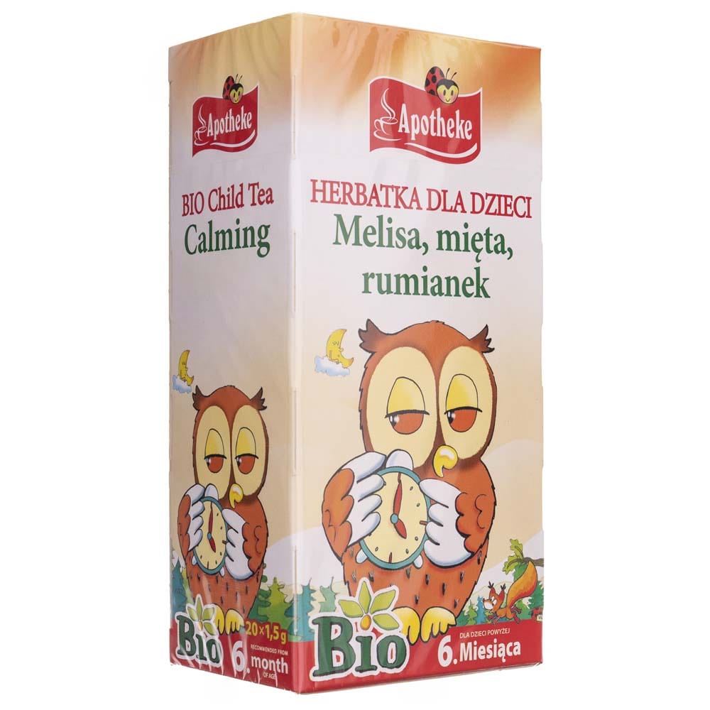 Apotheke Bio Tea for Children for Calming - 20 sachets