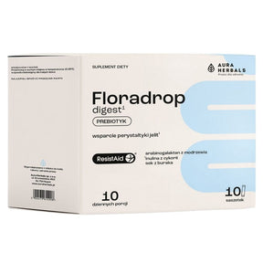 Aura Herbals Floradrop Digest, Prebiotic - 10 Sachets