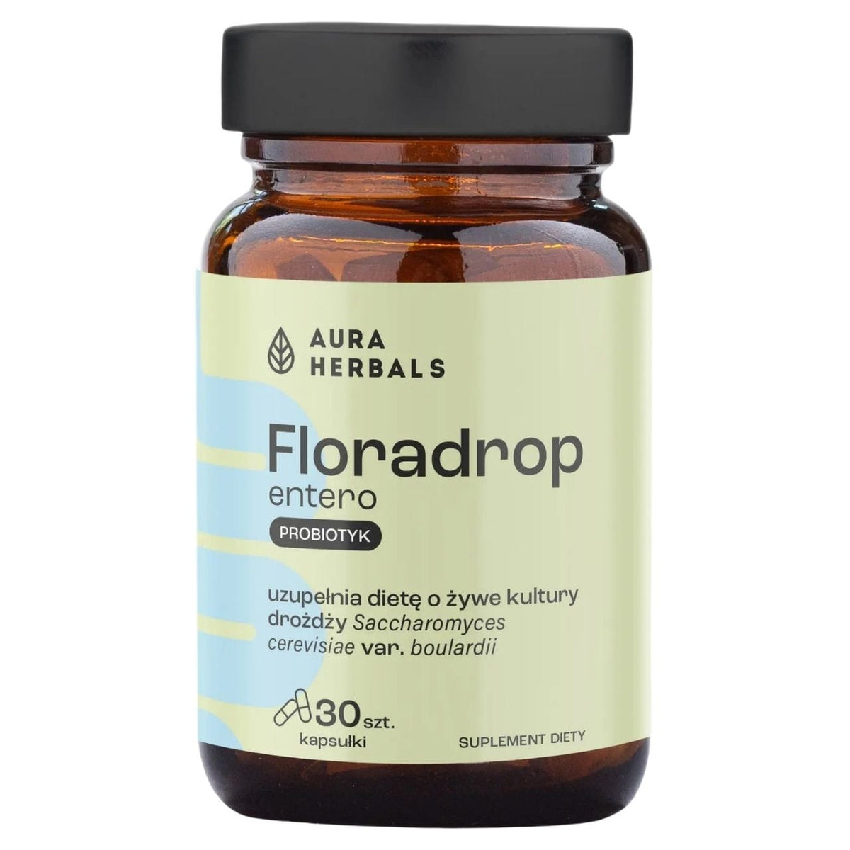 Aura Herbals Floradrop Entero, Probiotic - 30 Capsules
