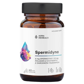 Aura Herbals Spermidine 6 mg - 60 Vegan Capsules