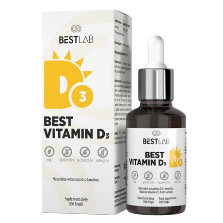 BestLab Best Vitamin D3 1000 IU - 30 ml