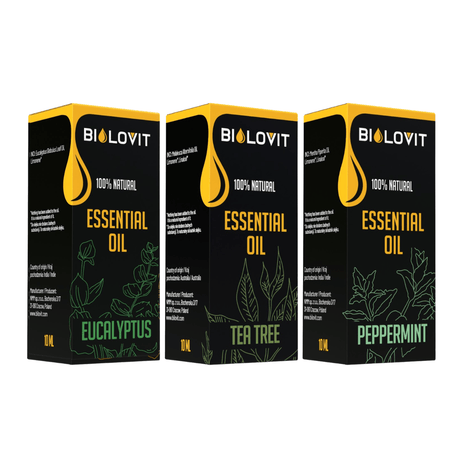 Bilovit Essential Oil Set for a Runny Nose - 3 Pieces