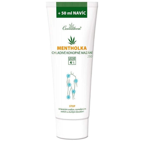 Cannaderm Mentholka Cooling Gel for Muscle and Joint Pain - 250 ml