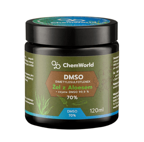 ChemWorld DMSO 70% Gel with Aloe Vera - 120 ml