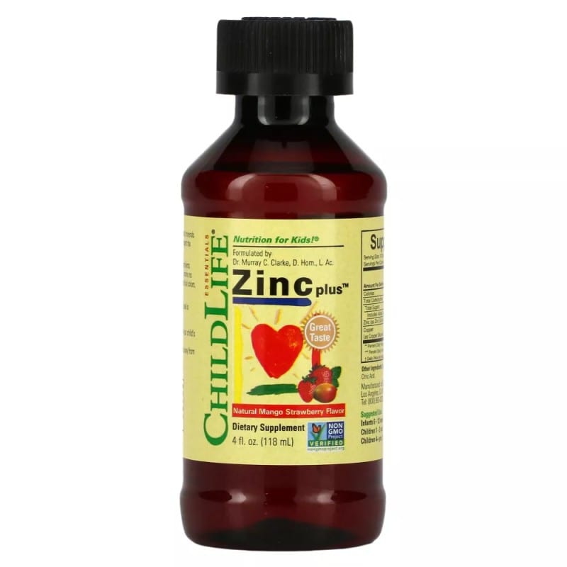 ChildLife Zinc, Mango-Strawberry - 118 ml