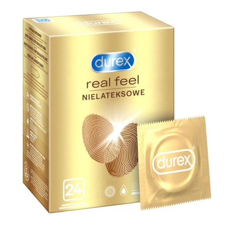 Durex Real Feel Latex-free Condoms - 24 pieces