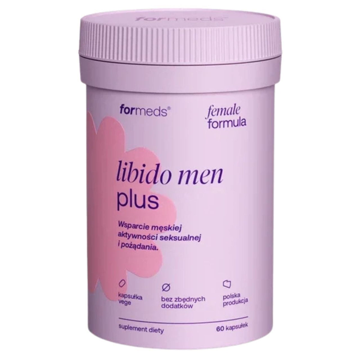 Formeds Female Formula Libido Men Plus, Plant Extracts for Men - 60 Capsules
