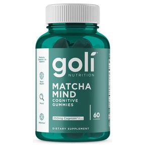 Goli Nutrition Matcha Mind - 60 Gummies