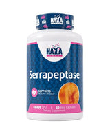 Haya Labs Serrapeptase 60000 SPU - 60 Veg Capsules