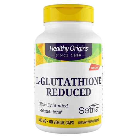 Healthy Origins Setria Glutathione (Reduced) 500 mg - 60 Capsules