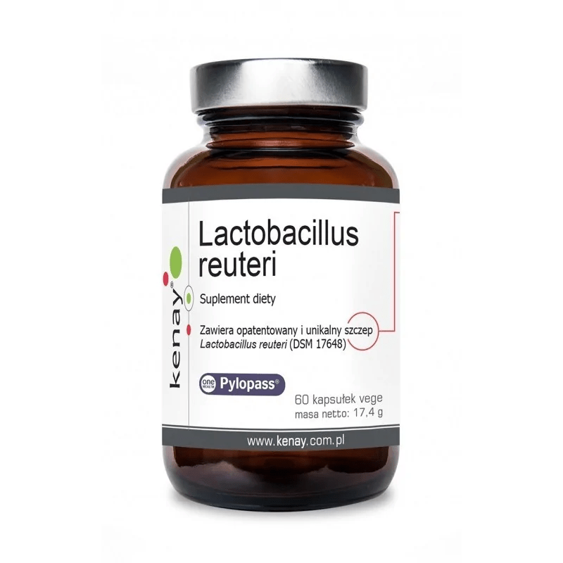 Kenay Lactobacillus reuteri Pylopass - 60 Capsules