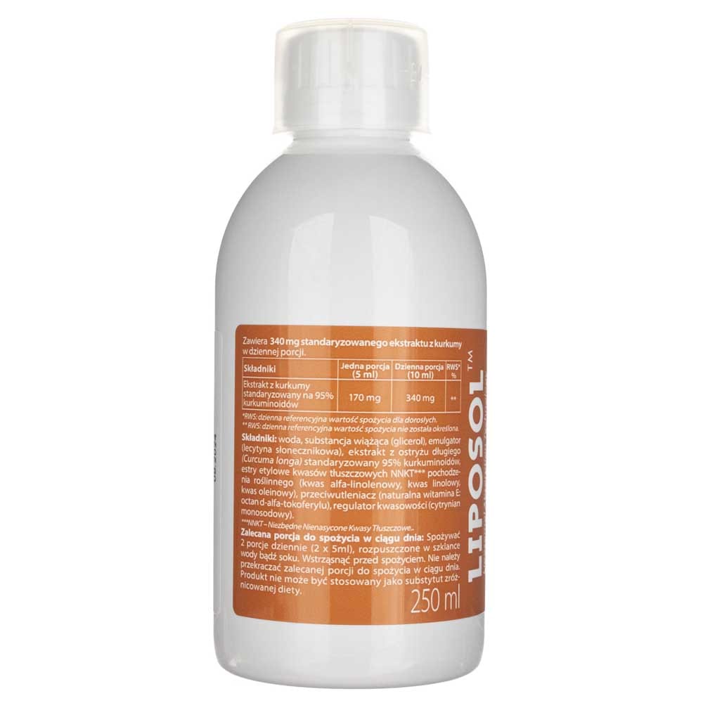 Liposol Liposomal Curcumin 3 - 250 ml