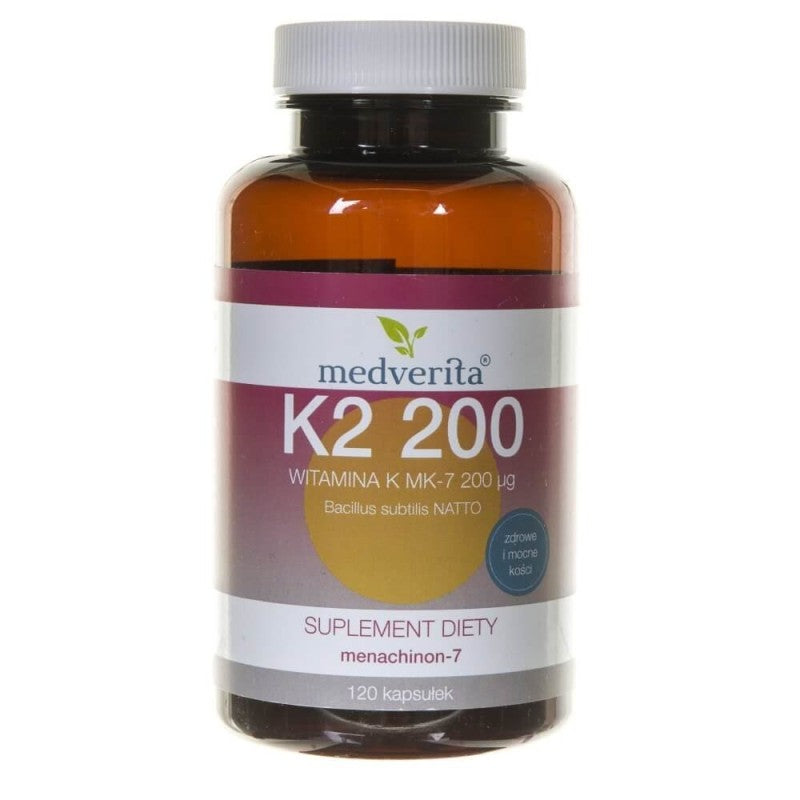 Medverita Vitamin K Vitamk7 ® (Menakinon-7) 200 mcg - 120 kapslar
