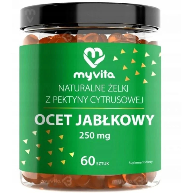 MyVita Äppelcidervinäger 250 mg - 60 gummibitar