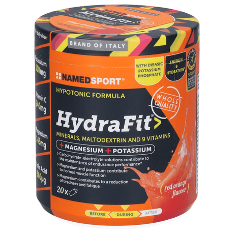 Namedsport HydraFit, Hypotonic Drink, Orange - 400 g