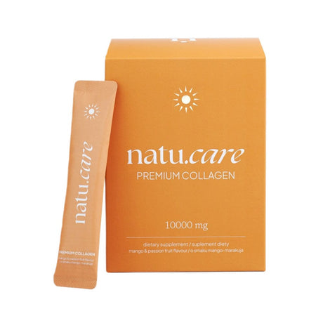 Natu.Care Premium Collagen 10000 mg, Mango-Passion Fruit - 30 sachets