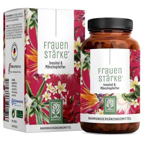 Naturtreu FrauenStärke Myo-Inositol + Chasteberry for Women - 90 Capsules