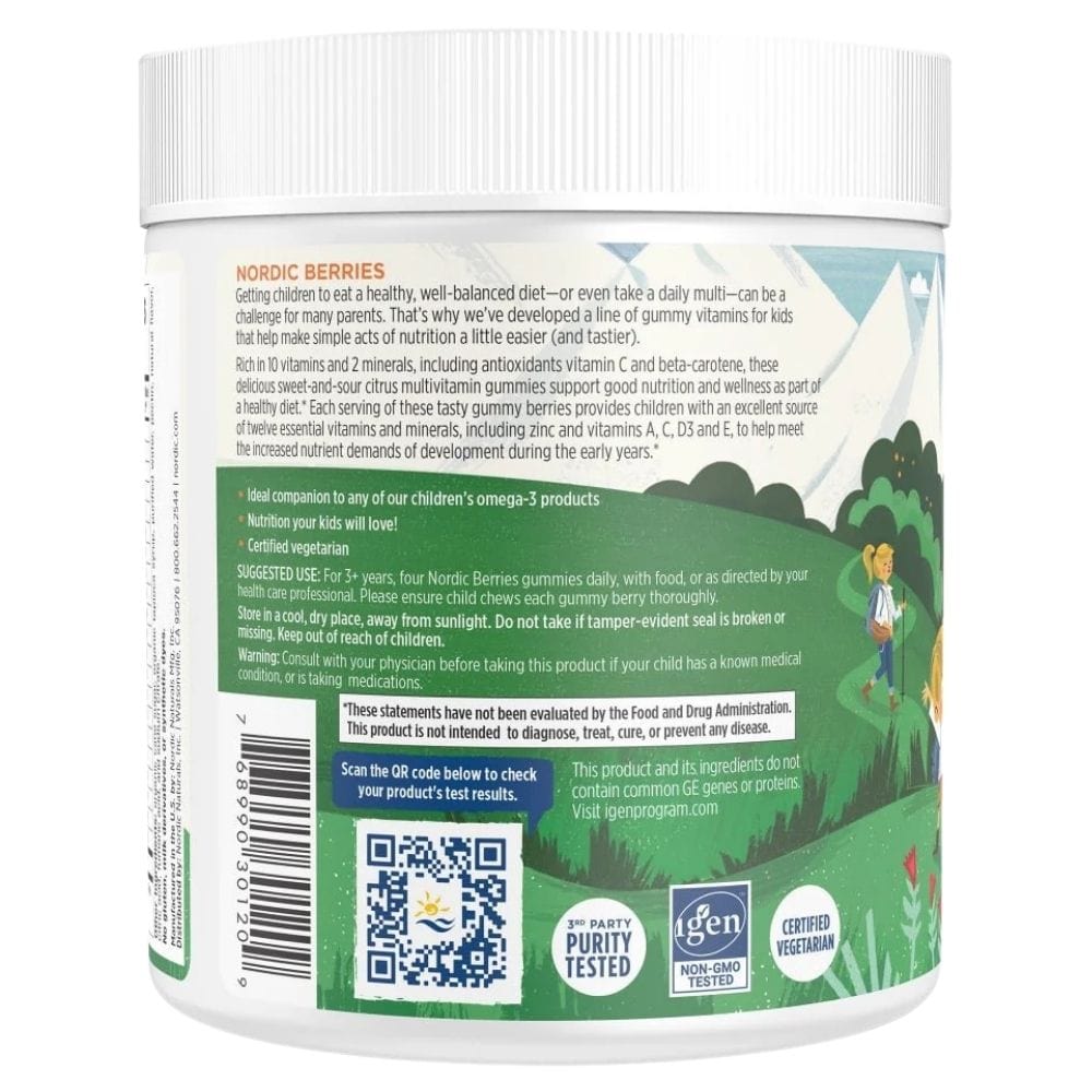 Nordic Naturals Multivitamin, Orange-Lemon - 120 Gummies