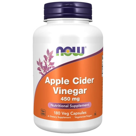 Now Foods Apple Cider Vinegar 450 mg - 180 Capsules