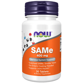 Now Foods SAMe 400 mg - 30 Tablets