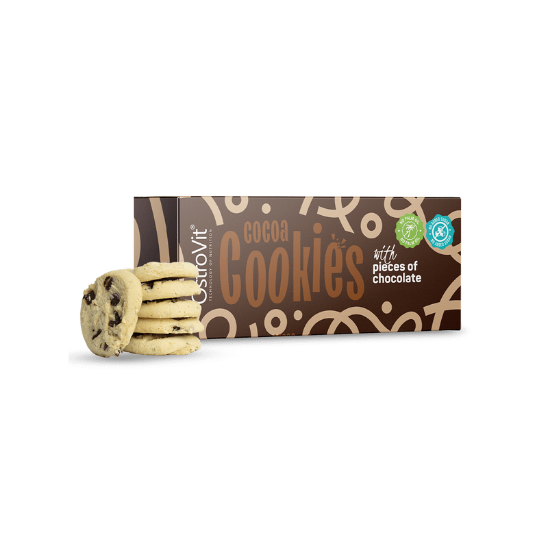 OstroVit Cookies with Chocolate Pieces - 130 g