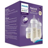 Philips Avent Baby Gift Bottle Set - 3 Bottles + Brush