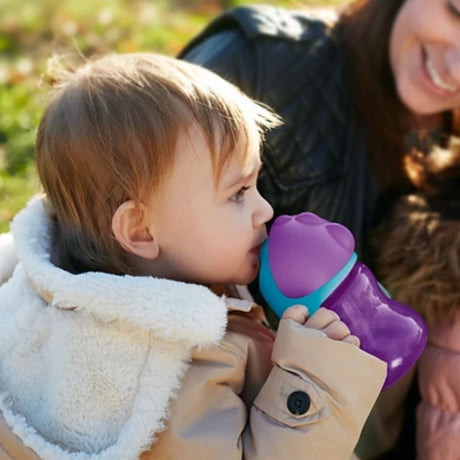 Philips Avent Cup with Straw 9+ Months, Purple - 200 ml